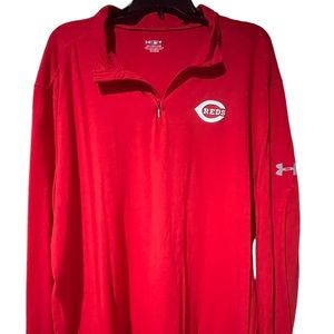 Under Armour Cincinnati Reds 1/4 zip pullover